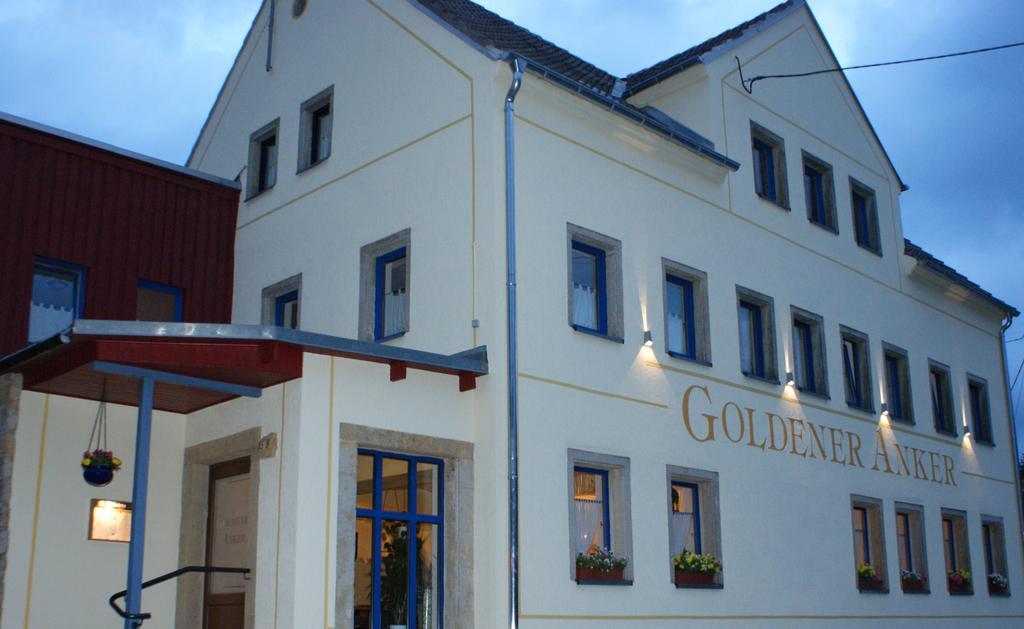 Pension Goldener Anker Reinhardtsdorf-Schona Екстер'єр фото